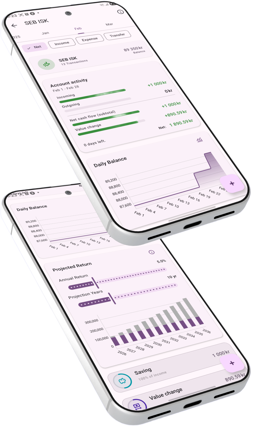 BudgetViz settings